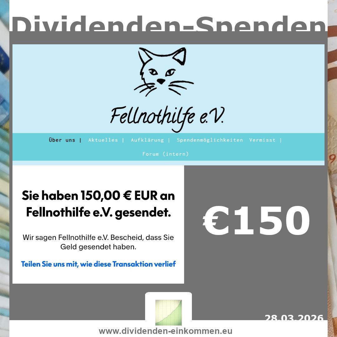 Dividenden-Spenden Dividenden-Spenden